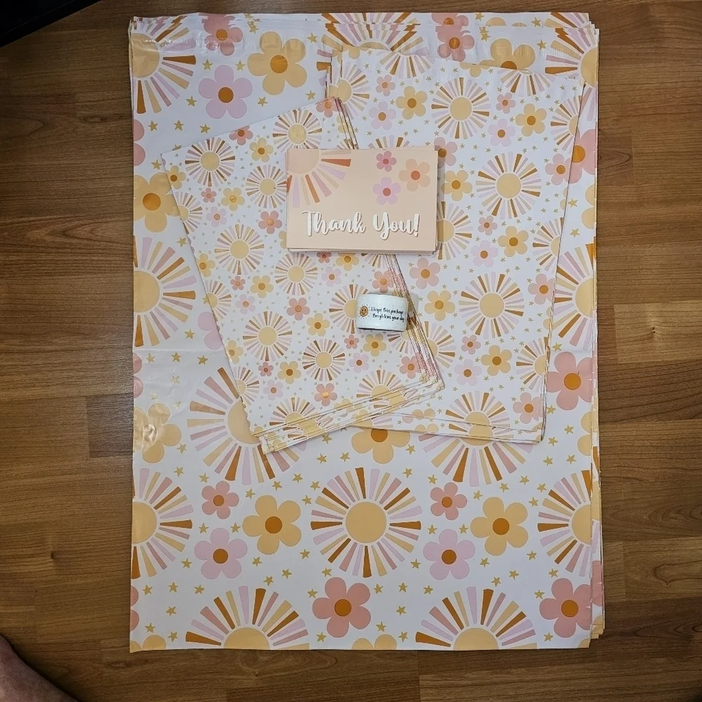 ☀️🌅40 PIECE SUNESHINE POLY MAILER PACK🌅☀️